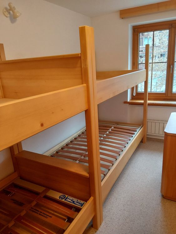 Letto a castello in legno massello, ottimo stato, conveniente!