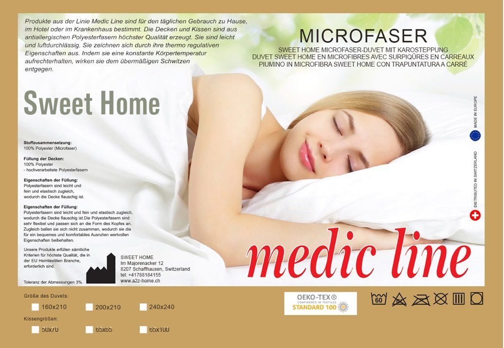 MICROFASER STEPP DECKE 200 X 210CM - Image 1