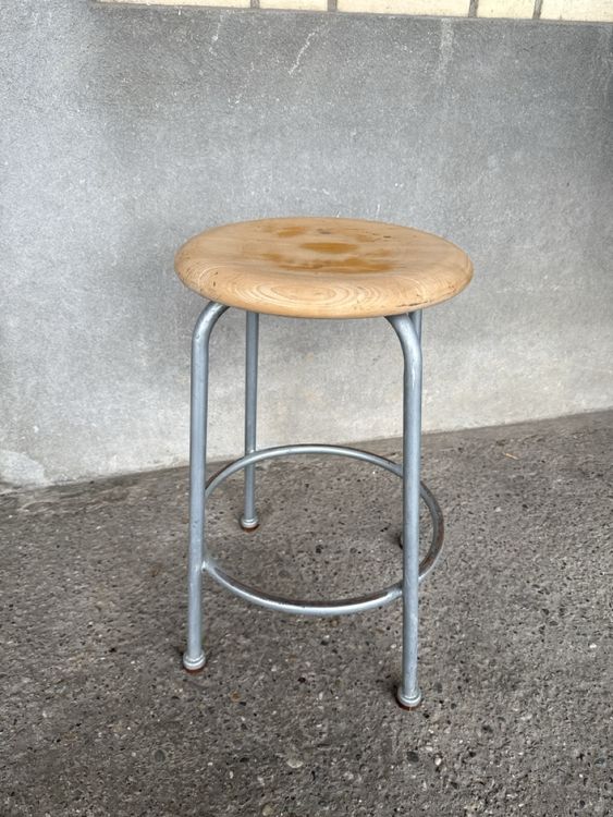 Embru Hocker, ottimo stato, design vintage classico!