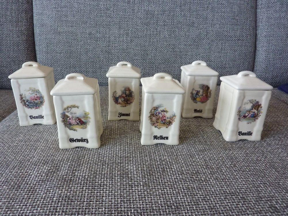 Antica macina del caffè con 6 contenitori per spezie, 21,50 € - Image 2