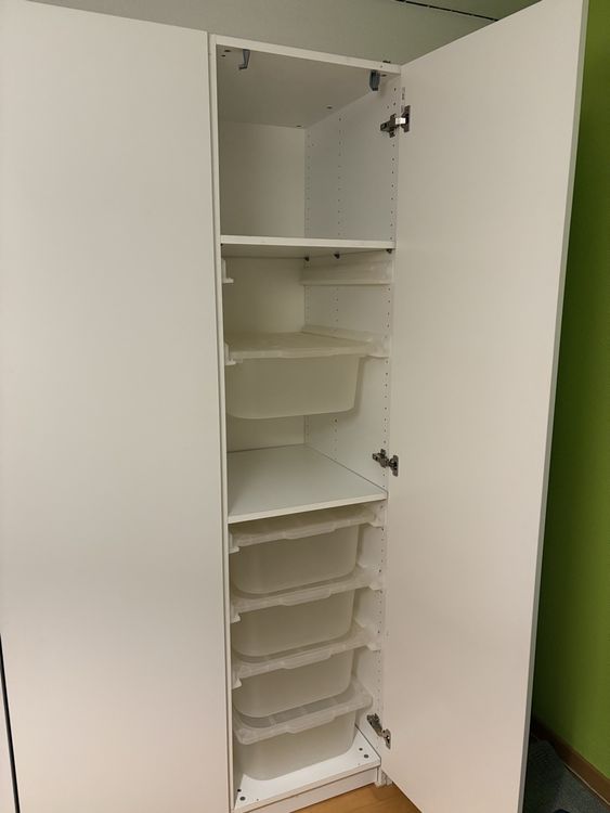 Armadio Ikea bianco con ripiani e cassetti (gem. Fotografie) - Image 2
