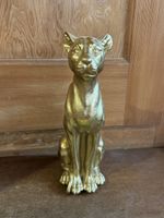 Statua di un cane color argento - Image 3