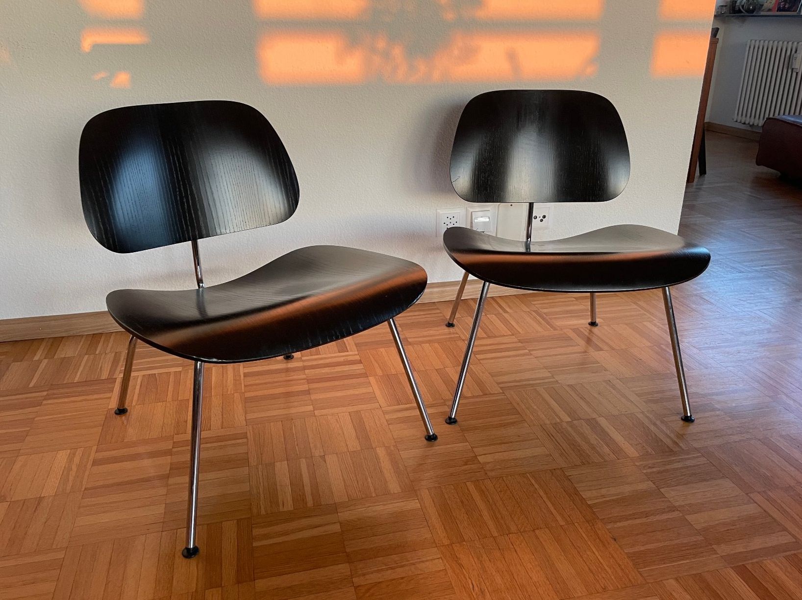 2 Vitra LCM Charles Eames sedie in legno - Image 1