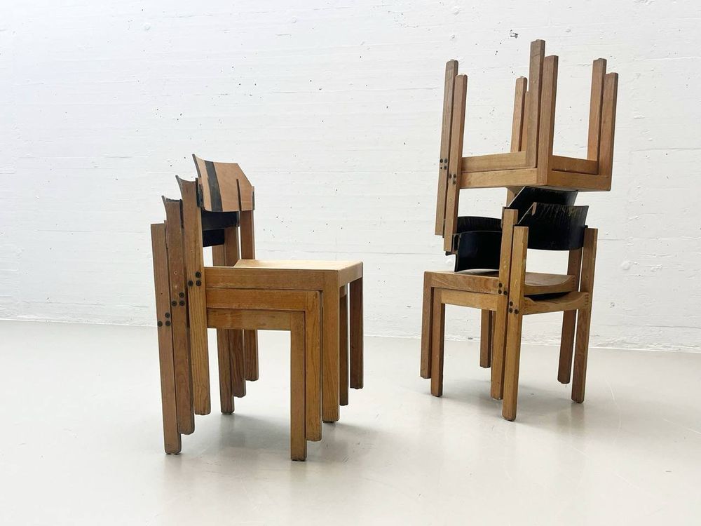 Sedia modello Canto di Rainer Schell per Möbel Schlapp