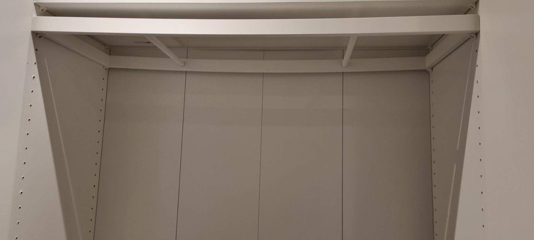 IKEA PAX 150x35x236cm bianco con porte e piani - Image 3