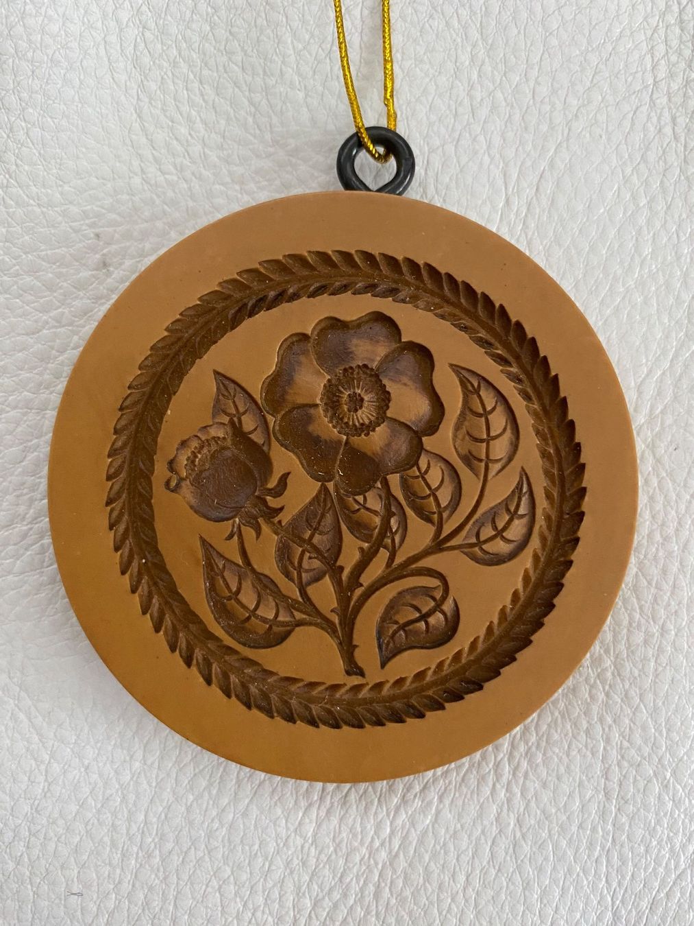 Änis modello di pane rotondo in legno "Heckenrosen" NUOVO ! - Image 1