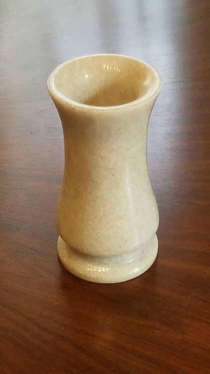 Marmorvase - Vaso in marmo bianco 14 cm