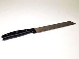 Coltello da pane/coltello da taglio Ikea, impugnatura nera, - Image 3