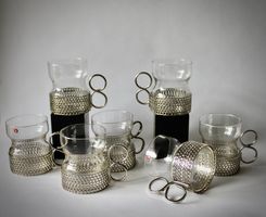 Bodum set di tazze da caffè, 6 pezzi con supporto in rame - Image 2