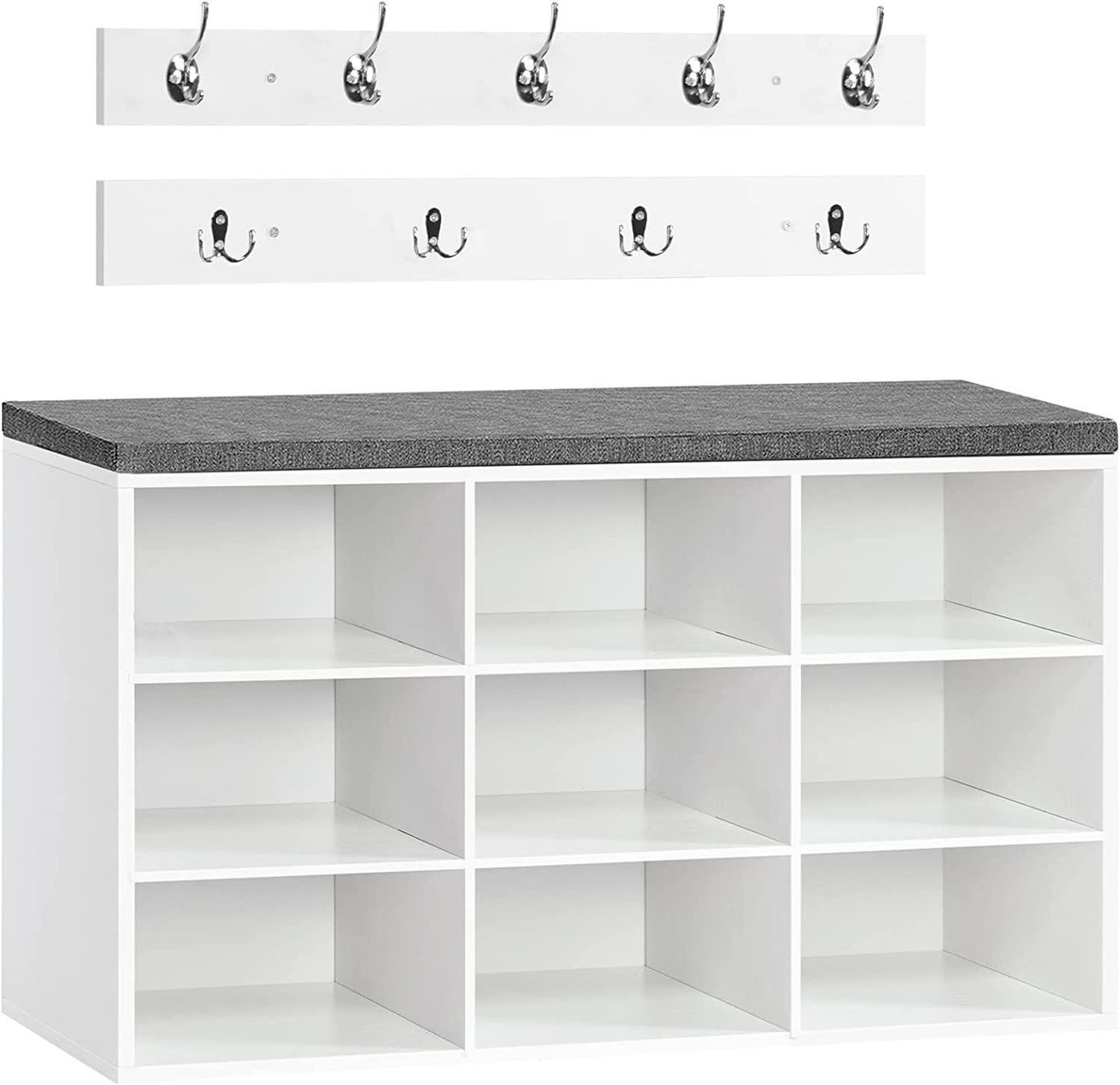 Garderobe + Schuhbank Schuhregal Schuhschrank Schuhablage - Image 1