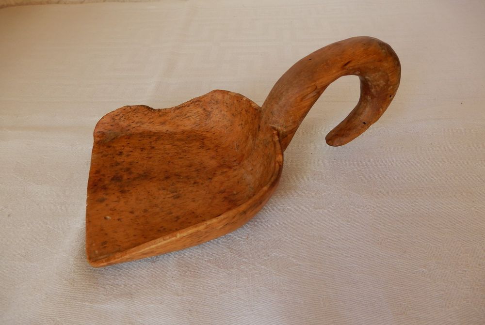 Piccola, antica scopa per il formaggio di capra Pays d'Enhaut - Image 2