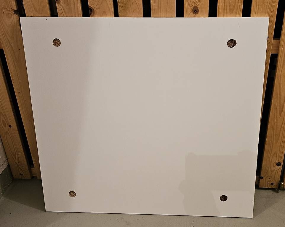 Specchio 83x89 cm cornice bianca - Image 3