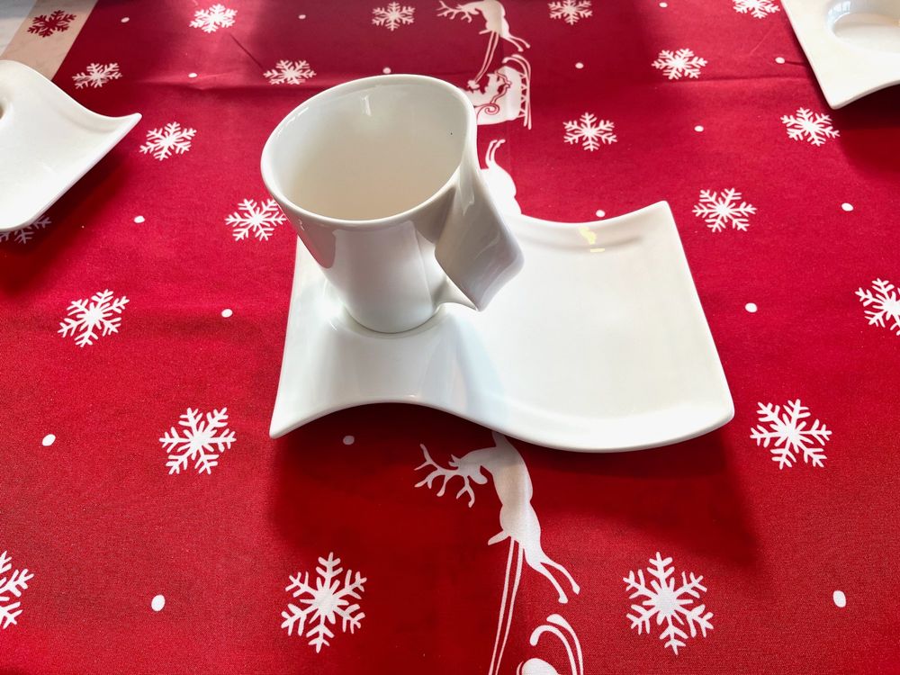 Villeroy&amp;Boch, Wave Design set da caffè/espresso, poco usato - Image 2