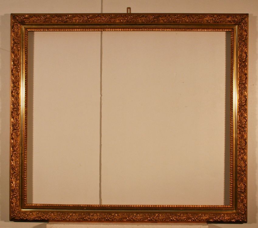 Grande cornice antica / cornice per specchi, 88 x 78 cm