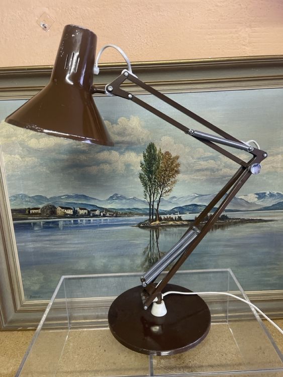 Lampada da scrivania di lusso, lampada di architetto, design vintage!