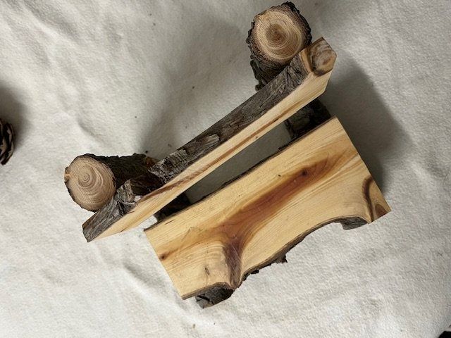 Mini banco di legno per la decorazione del tavolo fatto da me - Image 2