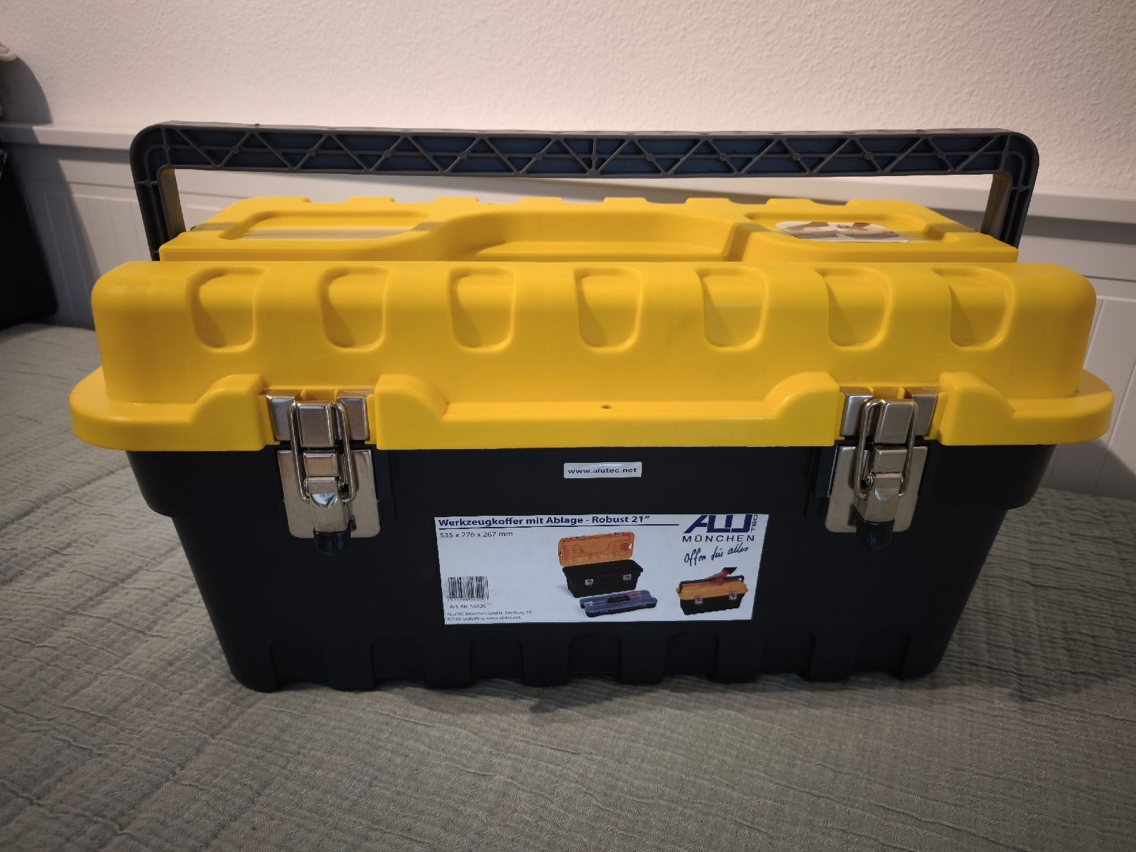 Cassetta degli attrezzi Alutec München, robusta 21" - Image 1