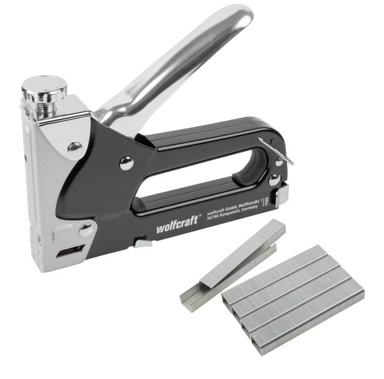 Wolfcraft Tacker Handtacker, nuovo, in vendita a un prezzo conveniente!