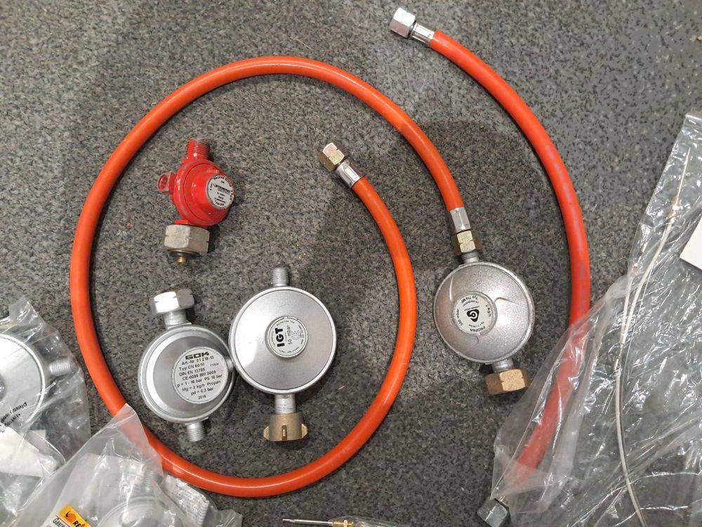 Accessori per gas diversi: riduttore di pressione, tubo Elemento di misurazione della temperatura - Image 2