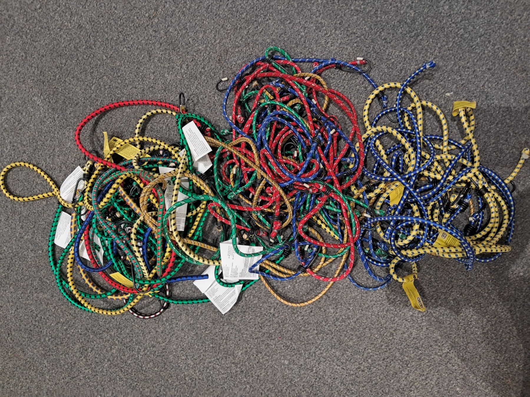 molti espander con ganci, corde di gomma, cinghie di trazione, cinghie di trazione - Image 1