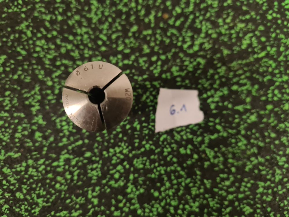 1 pezzo. Schaublin W20 pinze di serraggio 6,1 mm