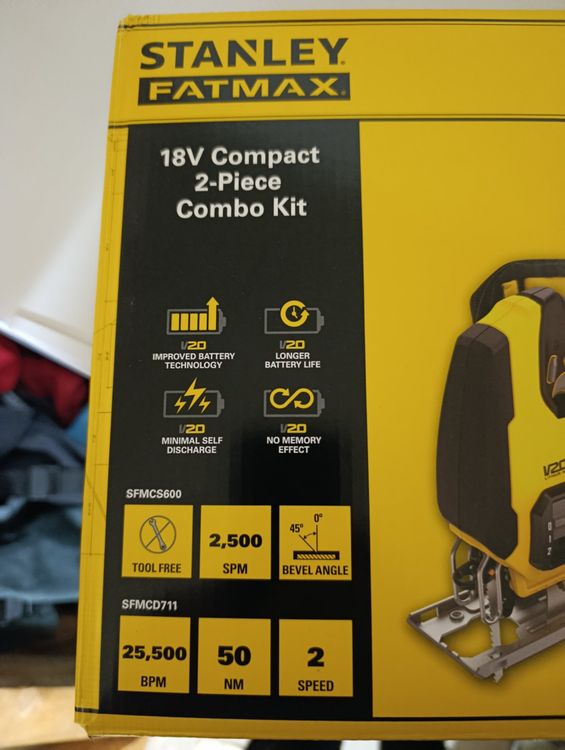 Stanley Fatmax 18V Combo Kit - Trapano e sega circolare! - Image 2