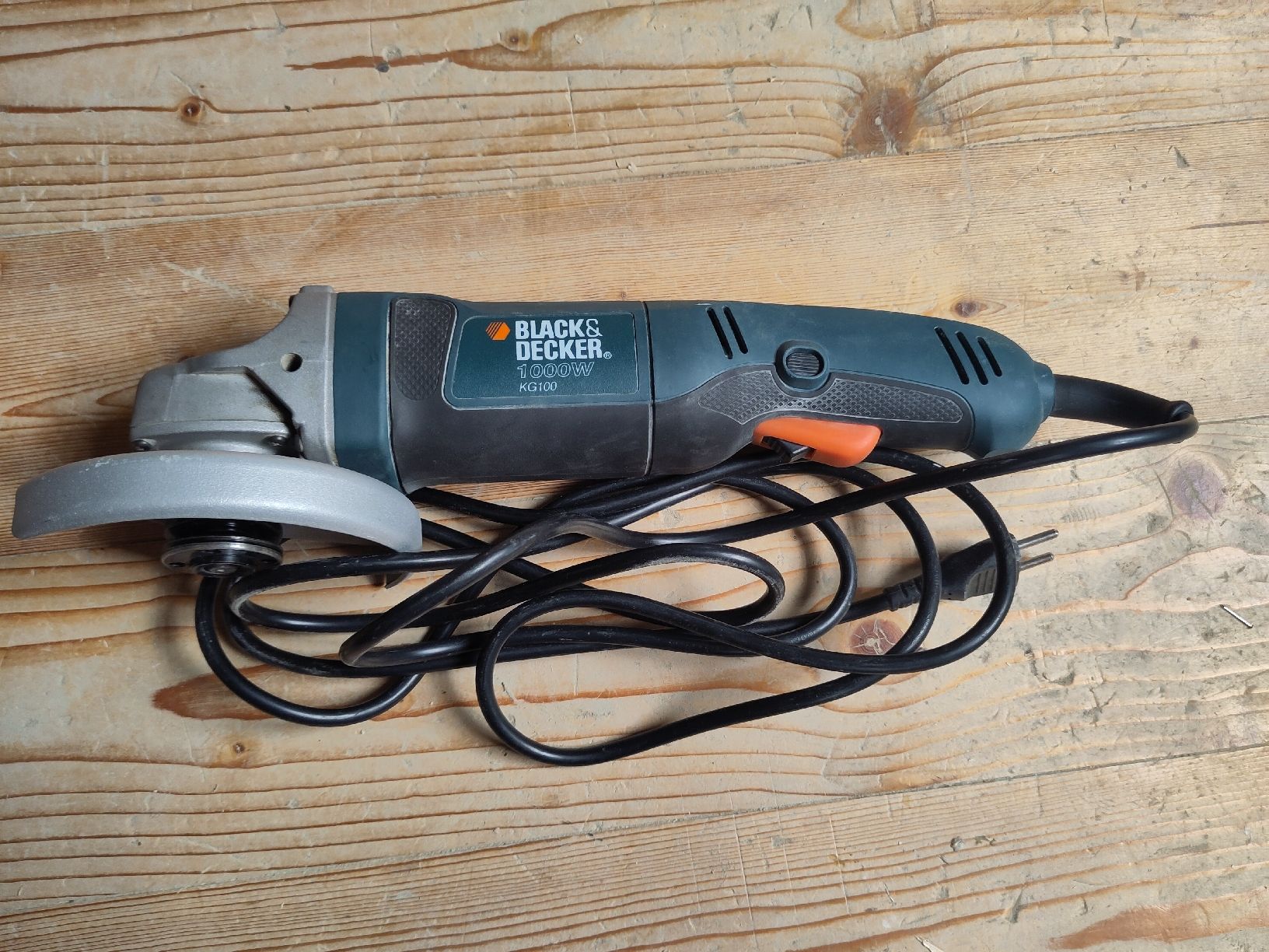 Black&amp;Decker Winkelschleifer KG100 - 1000W - Ø125mm - Image 1