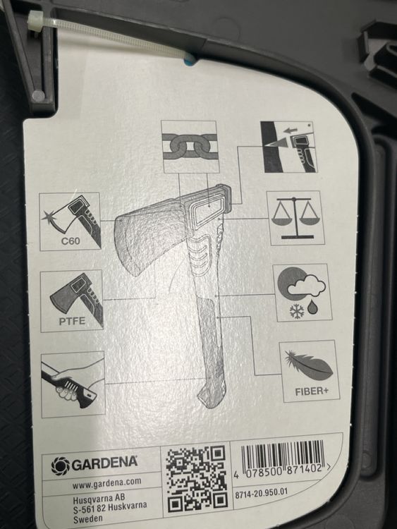 Gardena Universal Axe 45cm 1000g-nuovo e mai usato! - Image 2