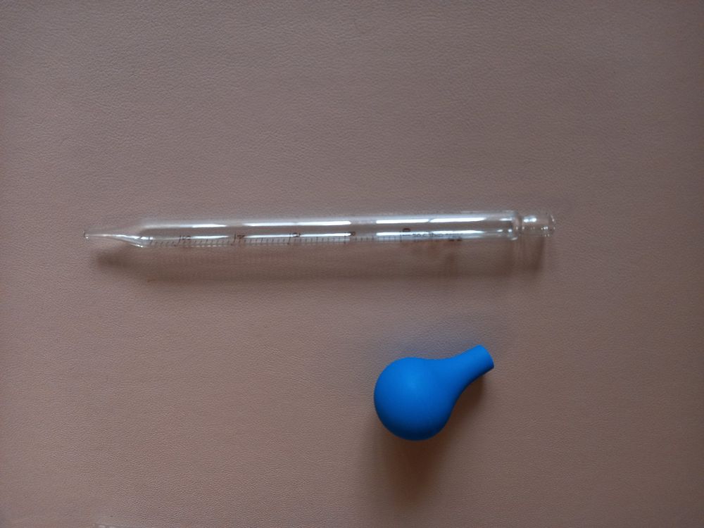 5x Glastropfer con testa in gomma - Compte-Gouttes in Vetro - Image 2