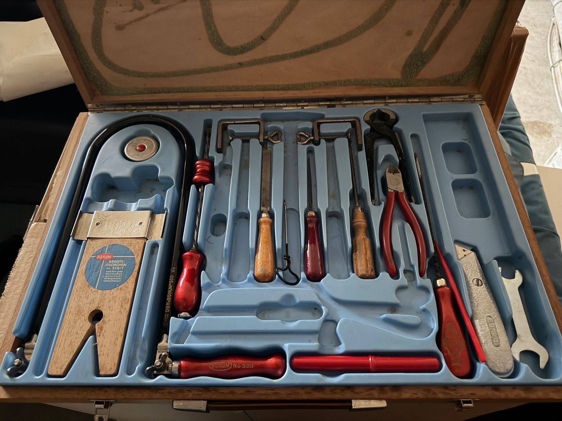 Bonum Werkzeugkoffer, vintage. Ottimo stato - Image 1