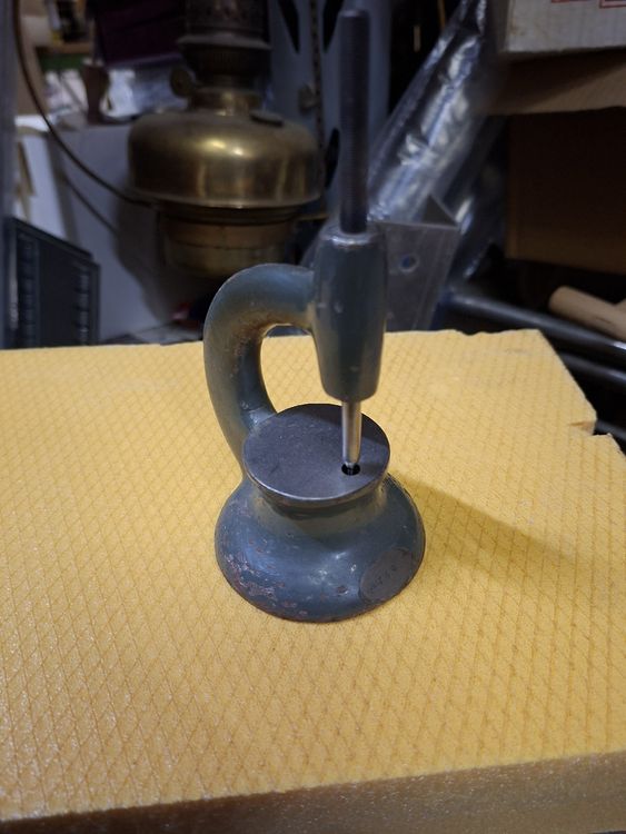 Vintage macchina per agganciare / attaccare - strumento per orologiaio