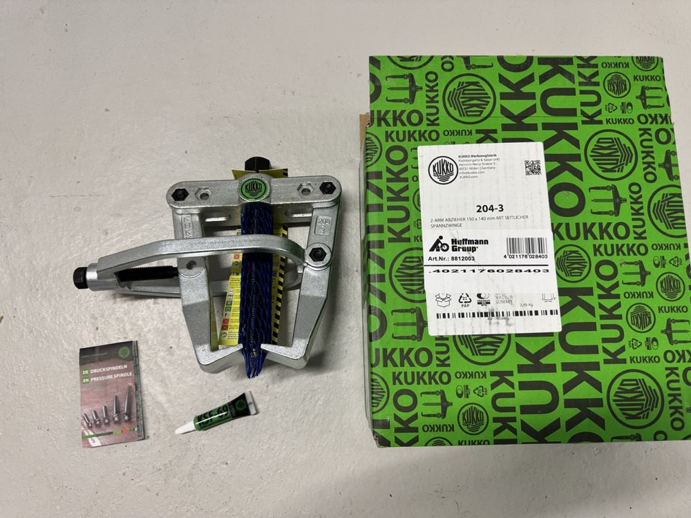 KUKKO 204-3 Abzieher – nuovo di zecca e con confezione originale