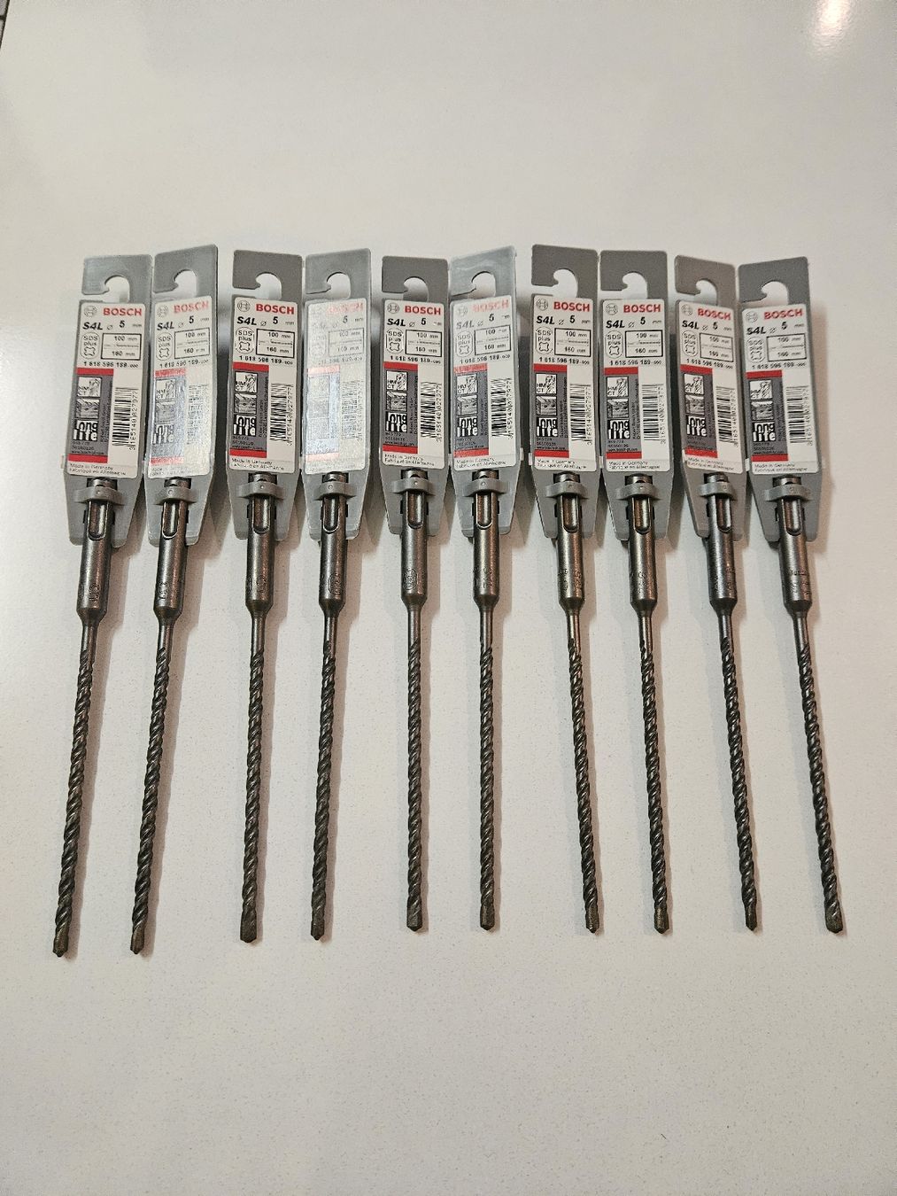 10x Bosch SDS-Plus punte da 5mm NUOVO - Image 1