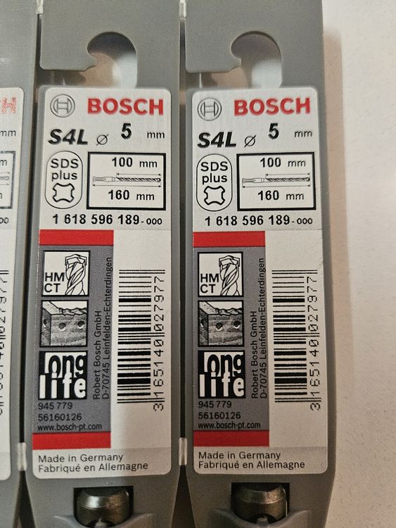 10x Bosch SDS-Plus punte da 5mm NUOVO - Image 2