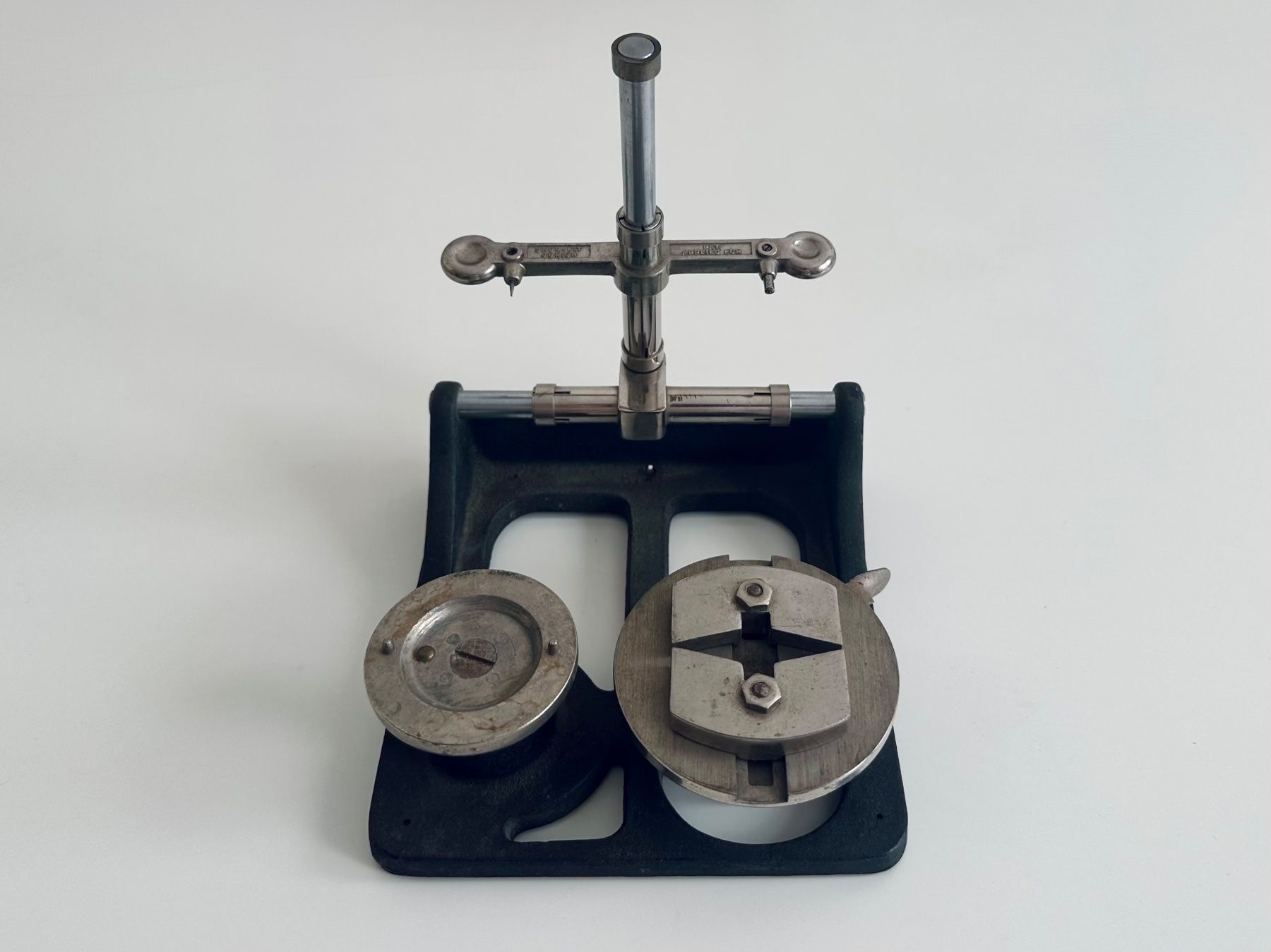 1920 SHUR-FIT JUNIOR Celluloid Uhrenkristall Anpassmaschine - Image 1