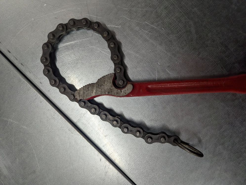 Oelfilterschluessel/con catenella per auto, moto