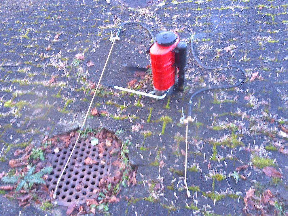 Spritzunterwagen per giardino, agricoltura, ottimo stato!