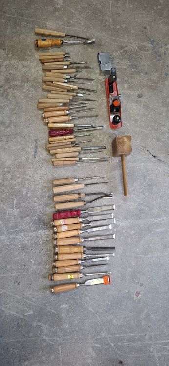 Grande set di utensili per la lavorazione del legno! Sticchi per punture