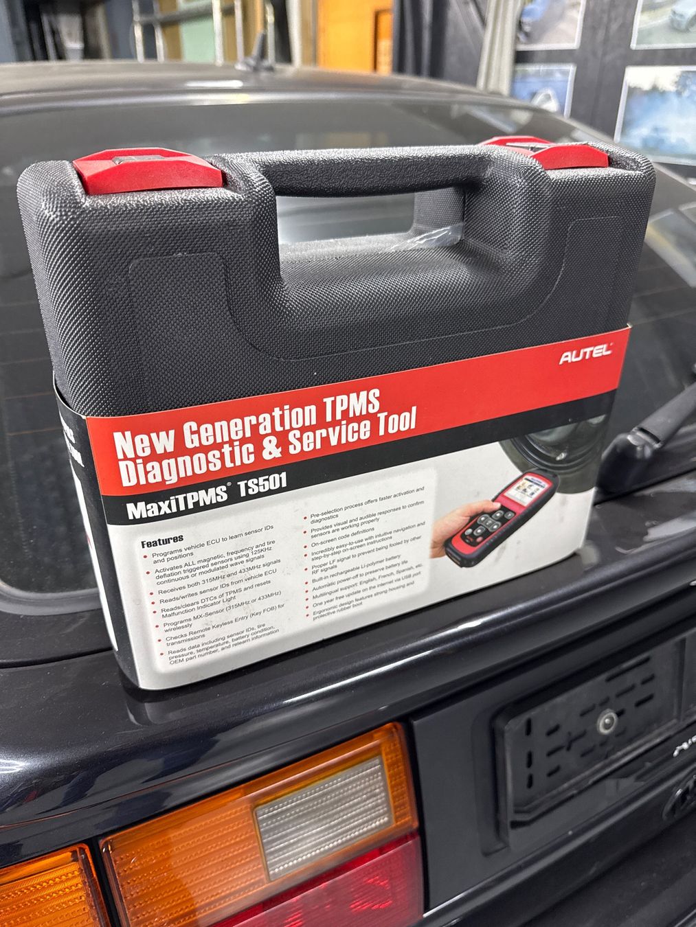 Autel MaxiTPMS TS501 TPMS Tool OBD2 Monitor di pressione dei pneumatici - Image 1