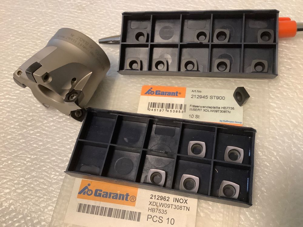 Feedking fresa ad avanzamento superiore 50/5 mm e 15 WSP nuovi, da GARANT