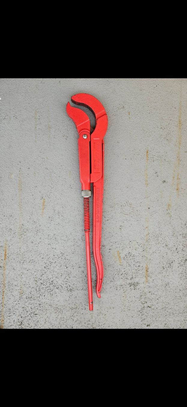Chiave per tubi robusta, pinze, pinze per pompe, rosso, Top! - Image 3