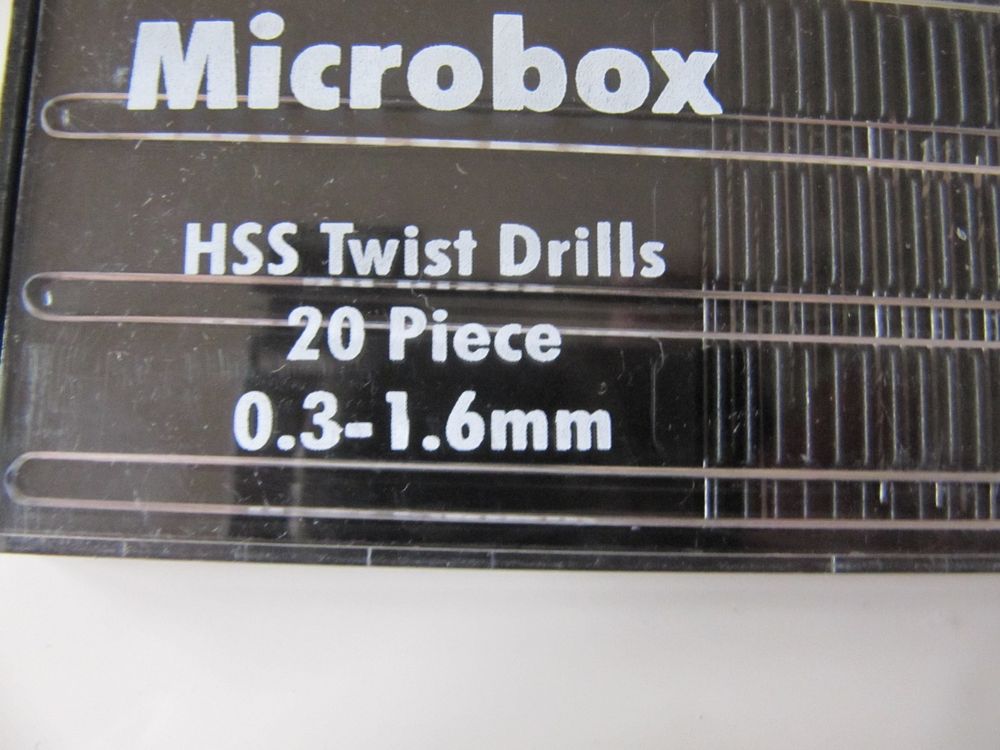 Modellbau HSS Twist Drills 20 punte da 0,3-1,6 mm - Image 2