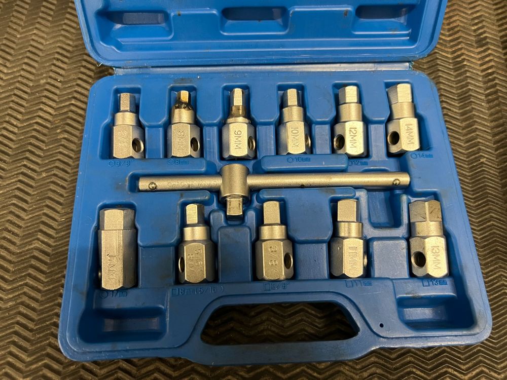 Set di chiavi per l'olio 12 pezzi 3/8" Condor - Image 2
