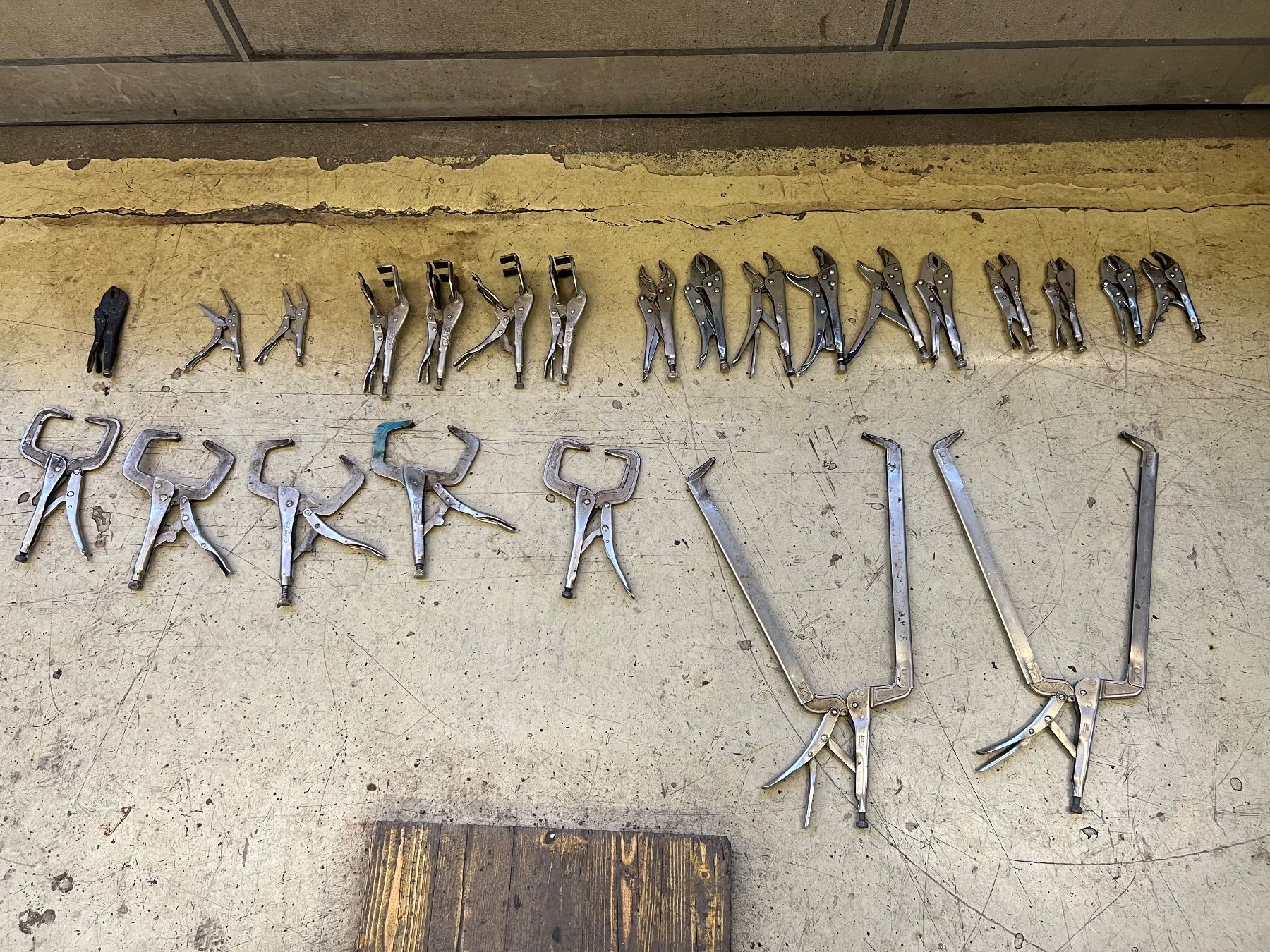 Grande collezione di pinze per la presa - Liquidazione di officina - Image 1