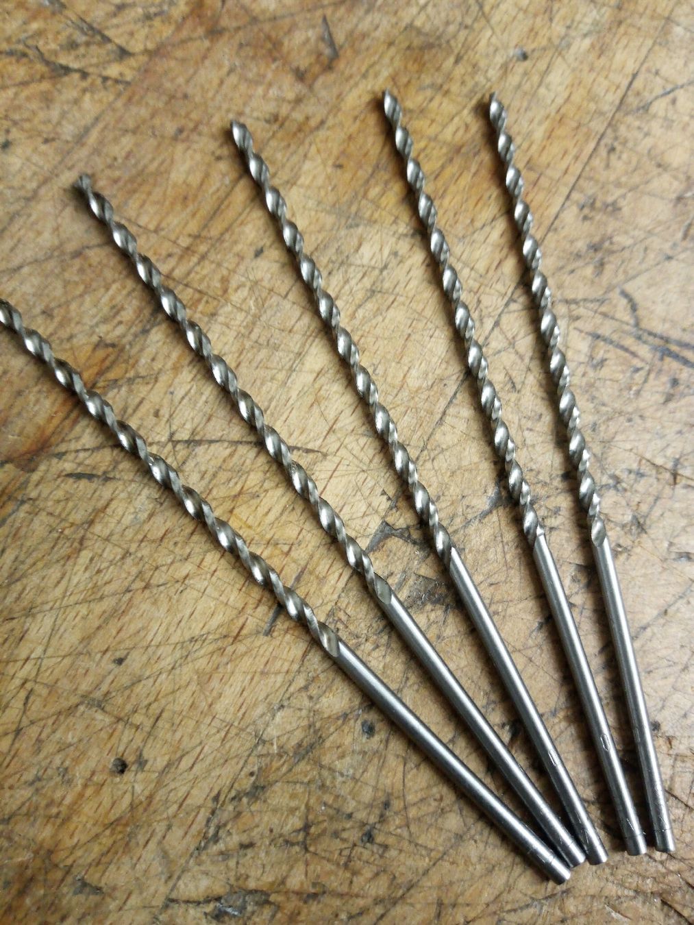 5 pezzi HSS metalli di punta 2 mm, troppo lunghi, nuovi! - Image 3