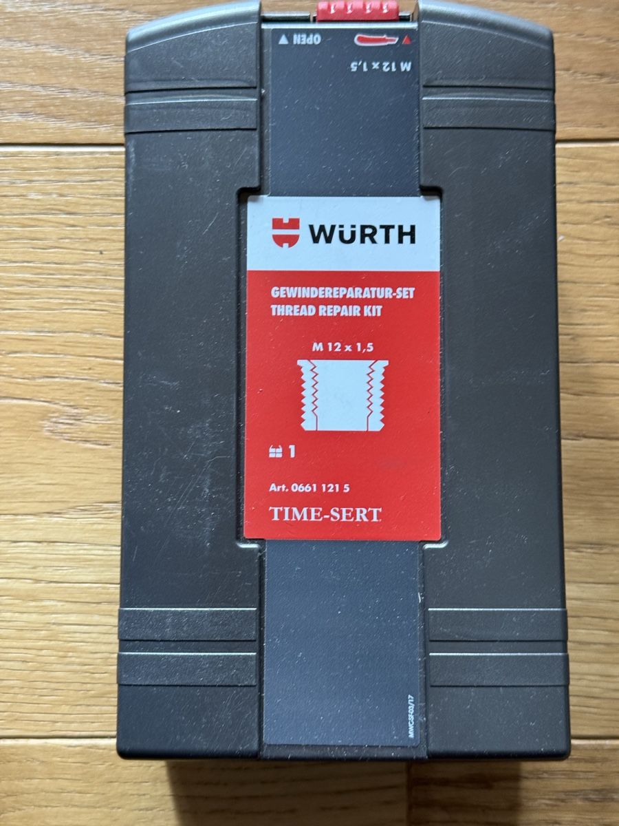 Set di riparazione di viti Würth M12x1.5 nuovo nel contenitore - Image 1