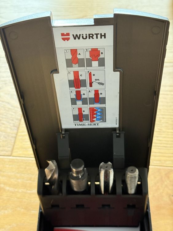 Set di riparazione di viti Würth M12x1.5 nuovo nel contenitore - Image 2