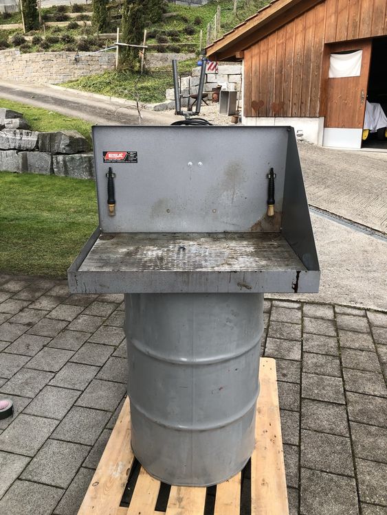 Lavabo a due parti / per lavare le parti