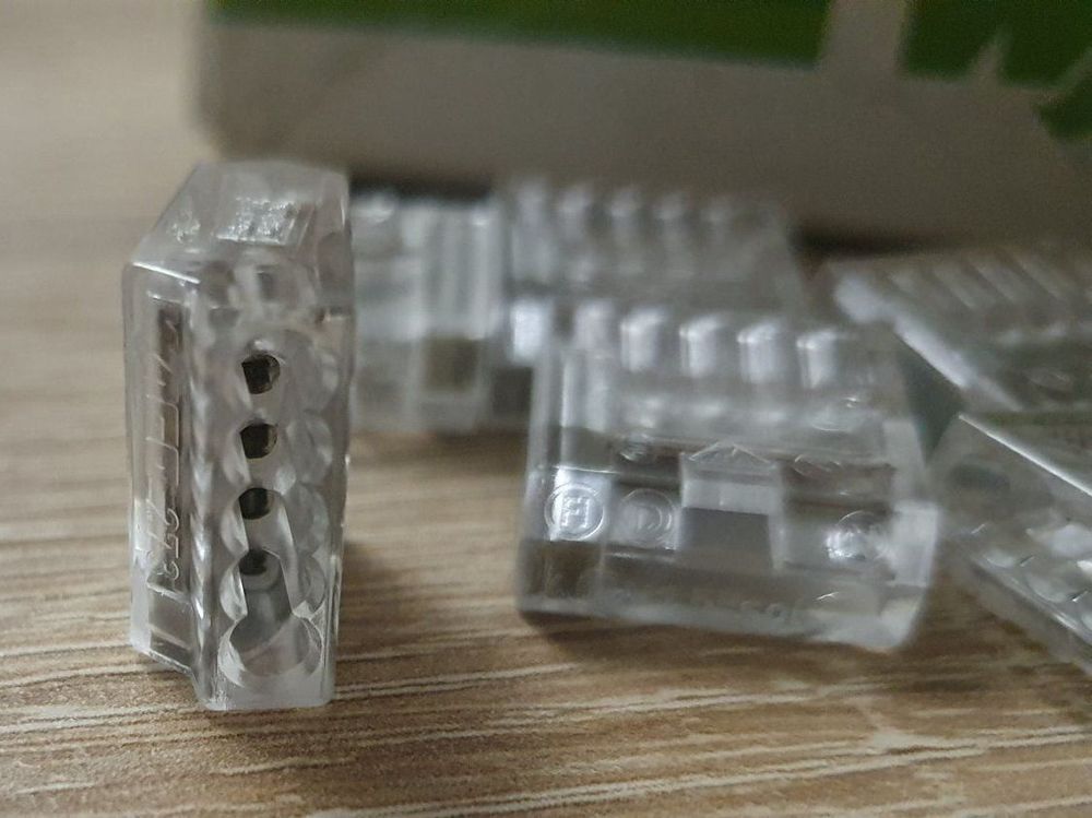 10 pz. WAGO 5L 0.5-2.5mm2 5-pin terminal block 273-255