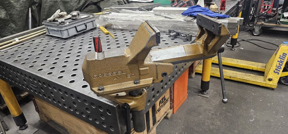 Gressel Schraubstock AX 160, ottimo stato,